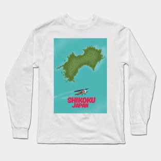 Shikoku Japan Long Sleeve T-Shirt